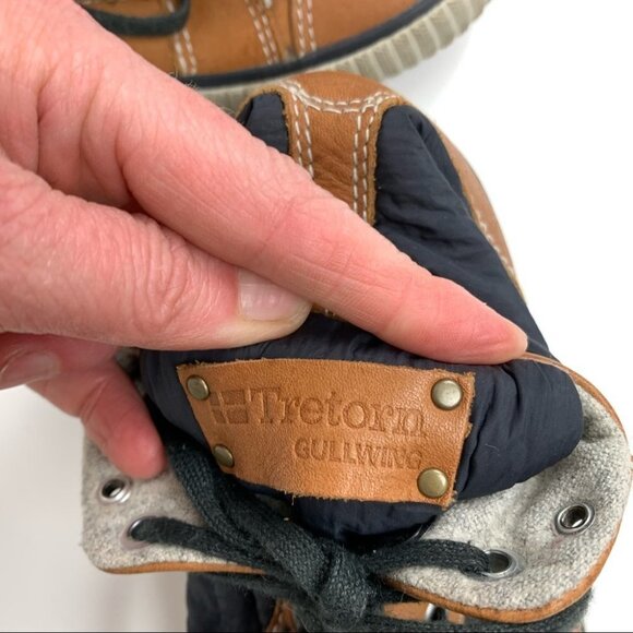 TRETORN Kids Hi-tops size 3 ½ - Picture 2 of 6